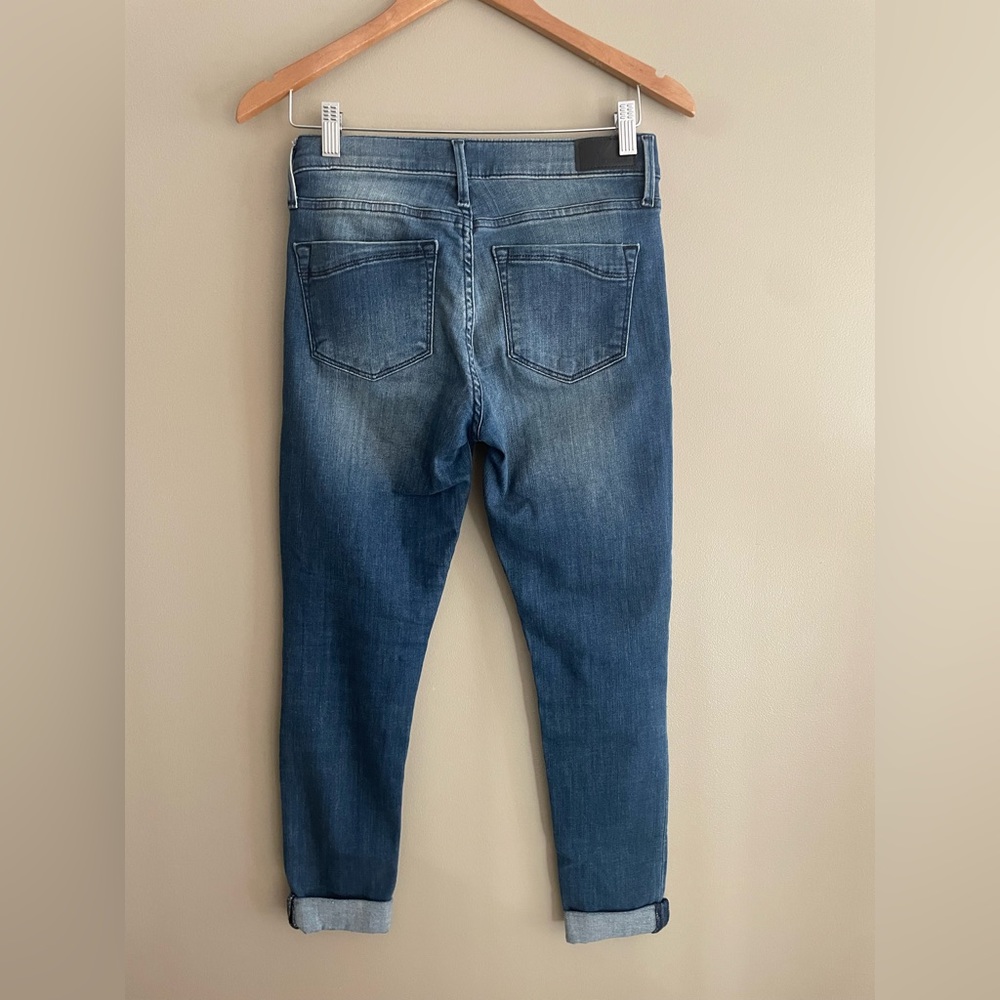Express: Mid Rise Blue Denim Jeans - Picture 14 of 16